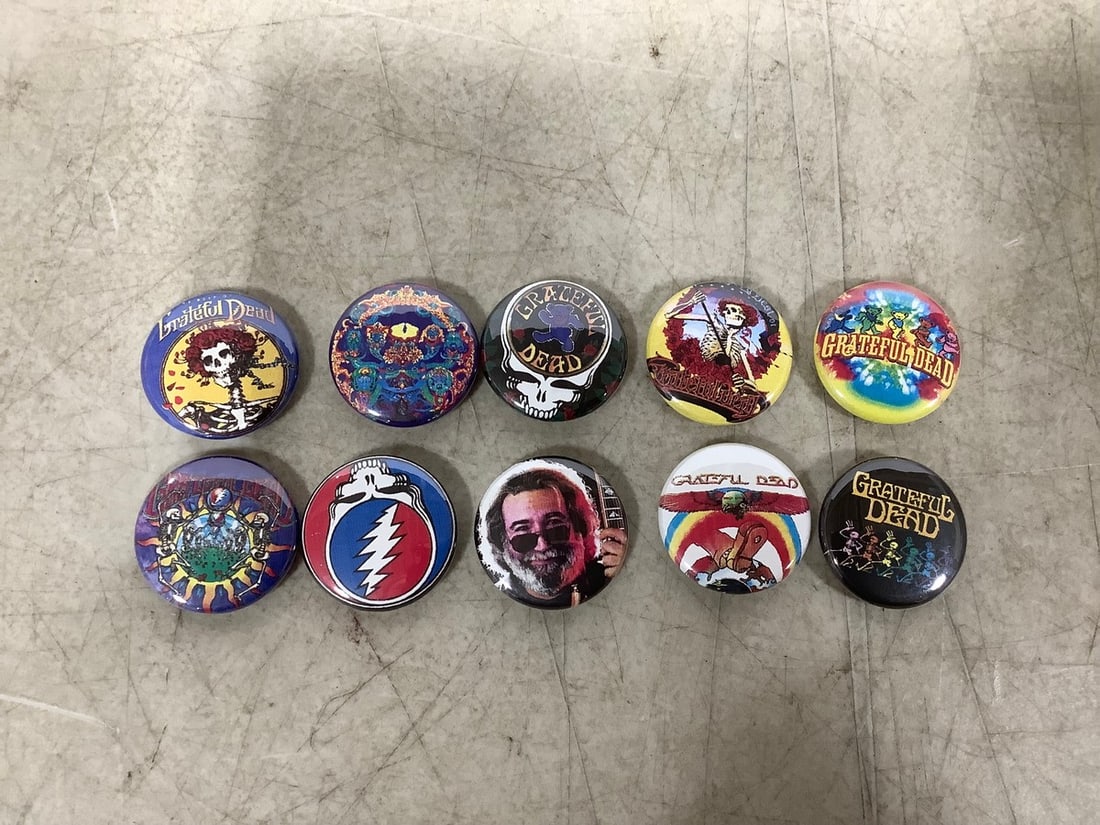 Grateful Dead pins (1 of 1)