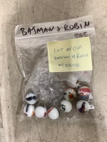 Batman and Robin marbles