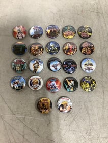 Iron Maiden pins