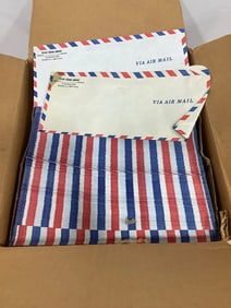 Vintage air mail envelopes