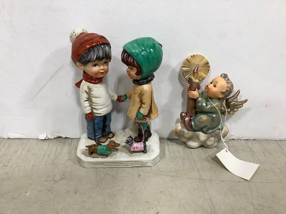 Goebel ceramic and Gorham 1973 ceramic(6.5in.talll): Goebel ceramic and Gorham 1973 ceramic(6.5in.talll)