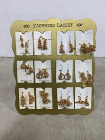 1960's gold filled earrings