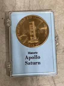 Historic Apollo Saturn token