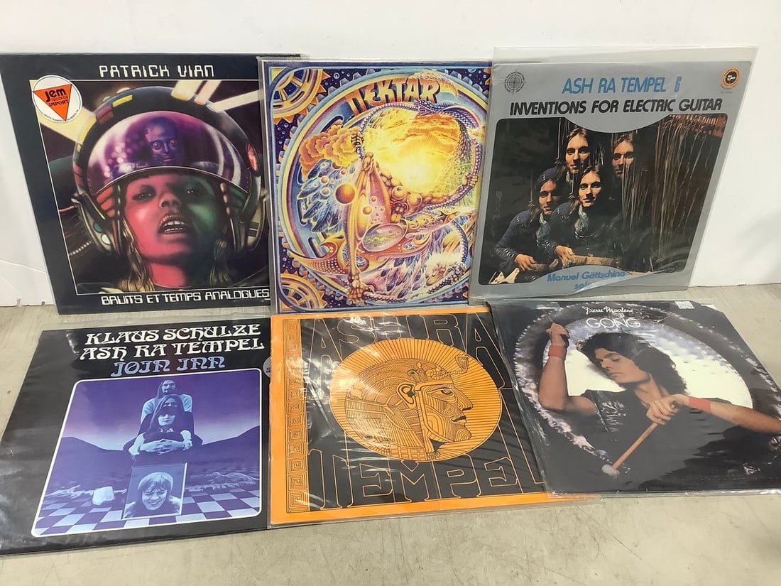 Vintage records(Nektar, Patrick Vian, Pierre Moerlen, and more): Vintage records(Nektar, Patrick Vian, Pierre Moerlen, and more)