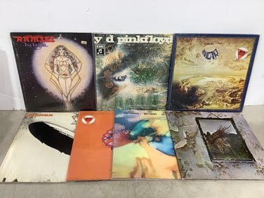 Vintage records(Pink Floyd, Renaissance, and more)