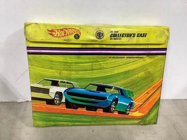 Vintage HotWheels collector's case
