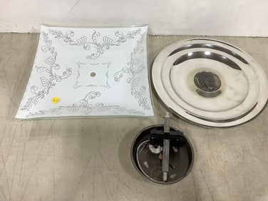 Jimmy Carter pewter plate(11in.) and more