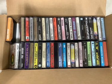 Various casettes(Irving Berlin, Paul Kantner, Jack Jones, and more)
