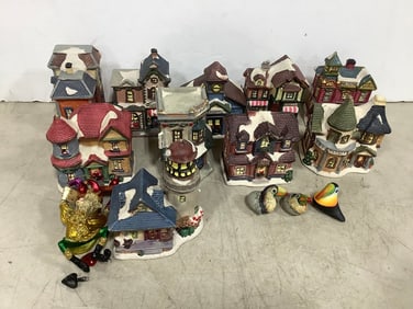 Vintage Porcelain Houses, and more