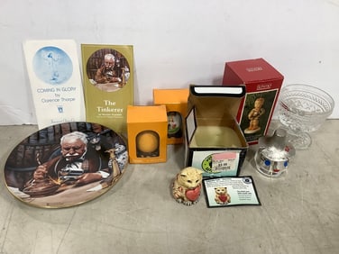 Ceramic Plate, Anri Eggs, Knick Knacks and more