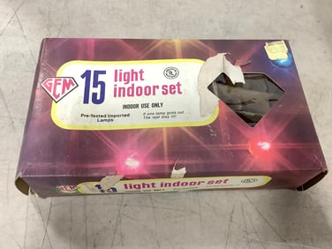 Vintage 15 Light Outdoor Set