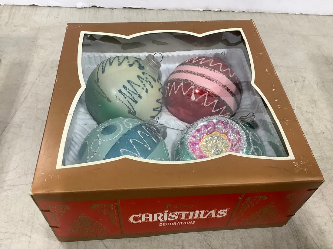 Vintage Penneys Christmas Ornaments: Vintage Penneys Christmas Ornaments