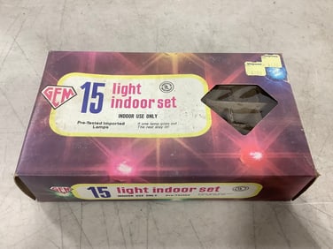 Vintage 15 Light Outdoor Set
