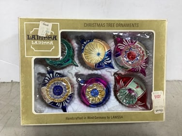 Vintage Lanissa Christmas Tree Ornaments
