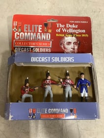 Elite Command Diecast Soldiers *new in box*