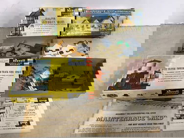 Revell and Plasticville Model Kits