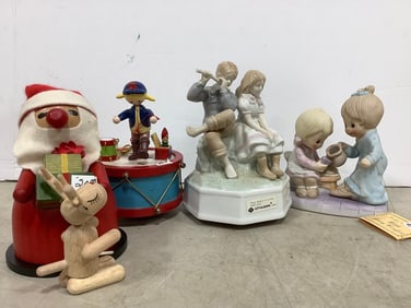 Various Ceramic Statues, and Musical Figures (Schmid, Russ, etc)