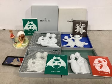 Haviland Ceramics, Sebastian Miniature Figure (3.5in Tall) and more