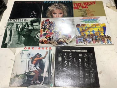 Vintage Records (Bonnie Tyler, Foreigner, The Guess Who, etc)