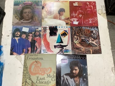 Vintage Records (Mick Jagger, Gary Wright, Alabama, etc)