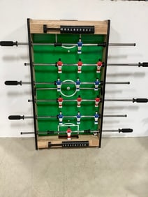 Tabletop Foosball Table with Ball