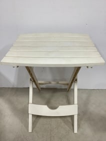 Plastic Fold Up Table (19.5inx15inx17.5in)
