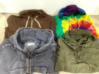 Various Hoodies and Zip up Jackets (Sizes Small/Medium)