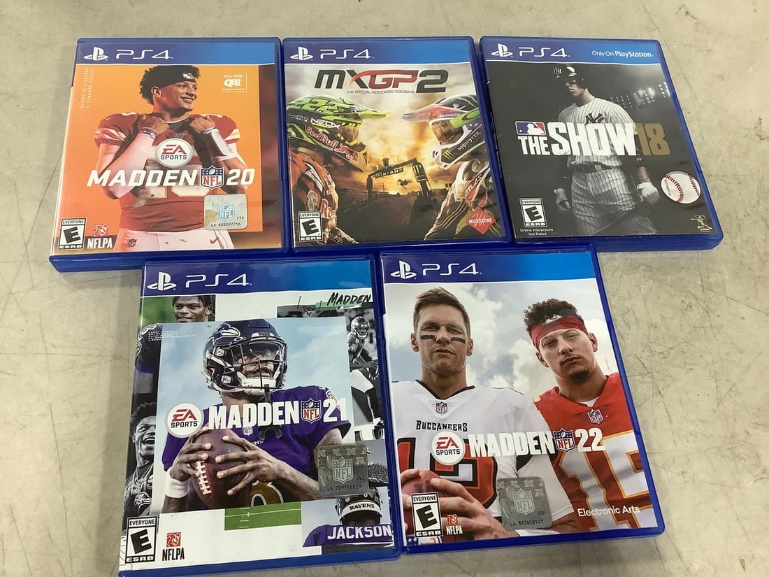 Various PS4 Games (Madden, and more): Various PS4 Games (Madden, and more)