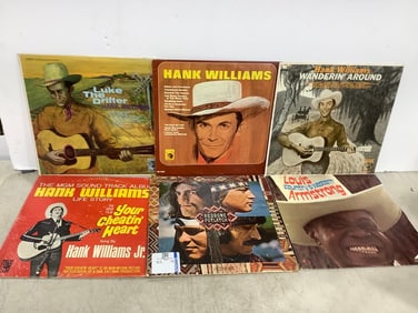 Vintage Records (Hank Williams, Louis Armstrong, etc)