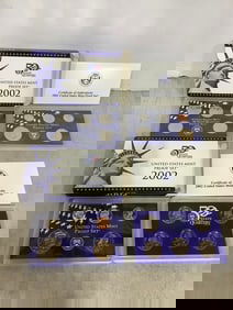 2002 United States Mint Proof Sets