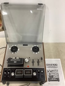 Akai Stereo Tape Deck with Manual (GX-2100)