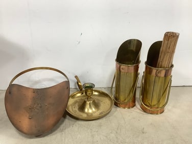 Brass Matchstick Holders, Candle Holder, and more