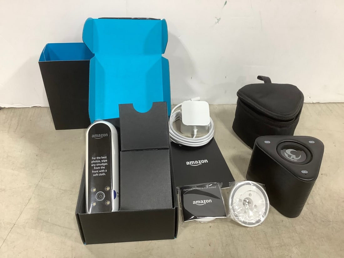 Amazon Camera, and Mantra Bluetooth Speaker: Amazon Camera, and Mantra Bluetooth Speaker