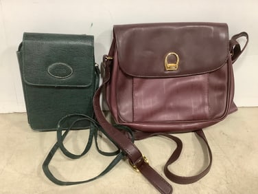 Etienne Aigner and Mundi handbags
