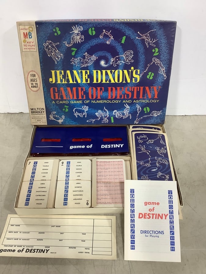 Vintage Jeanne Dixons Game of Destiny: Vintage Jeanne Dixons Game of Destiny