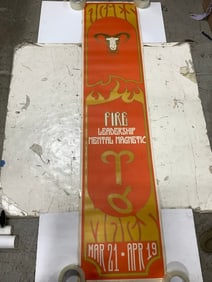 Vintage zodiac sign