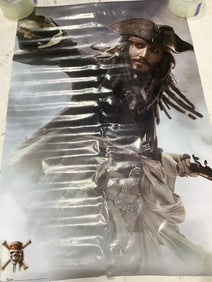 Jack Sparrow Pirates of the "Carribean poster