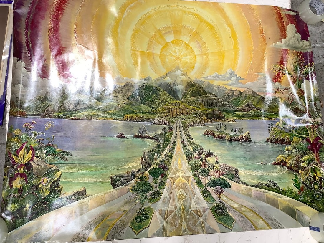 Original painting print by Joseph Parker(36in.x48in.): Original painting print by Joseph Parker(36in.x48in.)