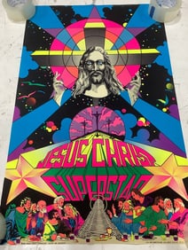 Jesus Christ Superstar vintage poster(21in.x33.5in.)