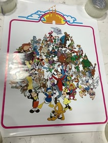 Disney vintage poster print(18in.x24in.)