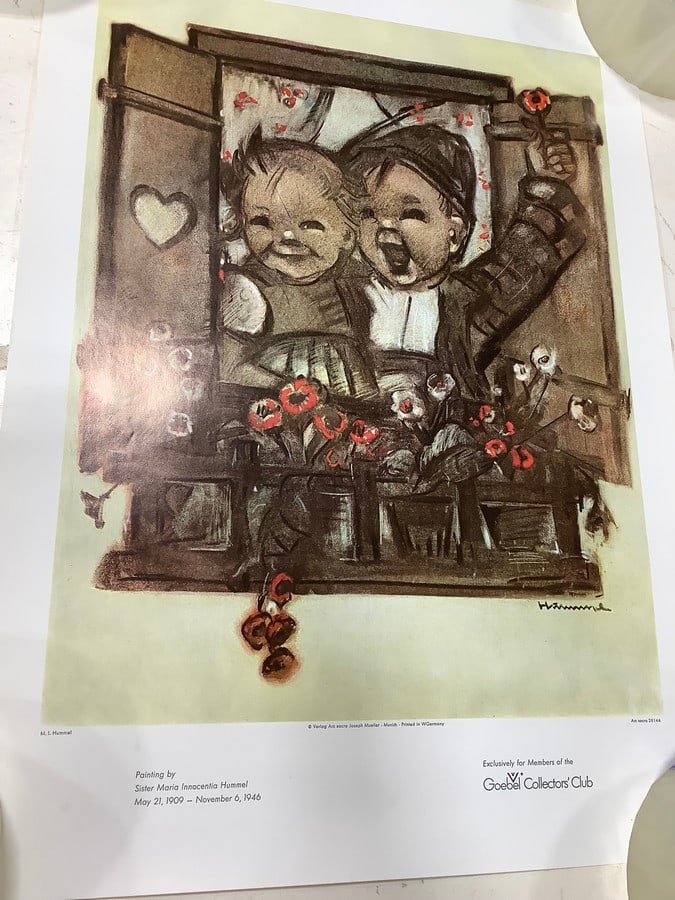 Goebel Collectors Club poster print(13.5in.x18.5in.): Goebel Collectors Club poster print(13.5in.x18.5in.)