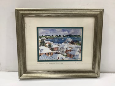 Breezeon the Harbour Bermuda(9.5in.x11.5in.)