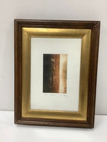 Nellombre framed and signed art print(10.5in.x13.5in.)