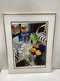 Framed and signed Reflections art print(23in.x30.5in.