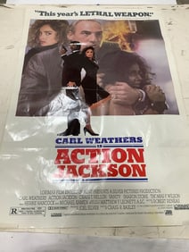 Action Jackson rated R movie poster(26in.x39in.)
