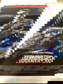 Terminator 2 movie poster(26in.x39in.)