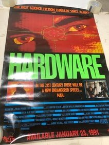 Hardware vintage movie print(27in.x39in.)