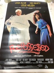 Reposessed vintage movie print(27in.x41in.)