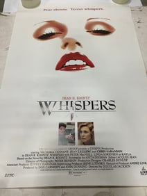 Whispers rated R movie poster(27in.x41in.)