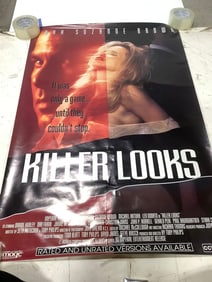 Killer Looks vintage movie poster(27in.x41in.)